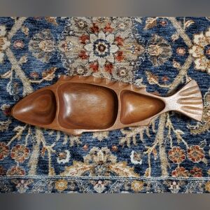 Monkey Pod Wood Serving Tray 1971